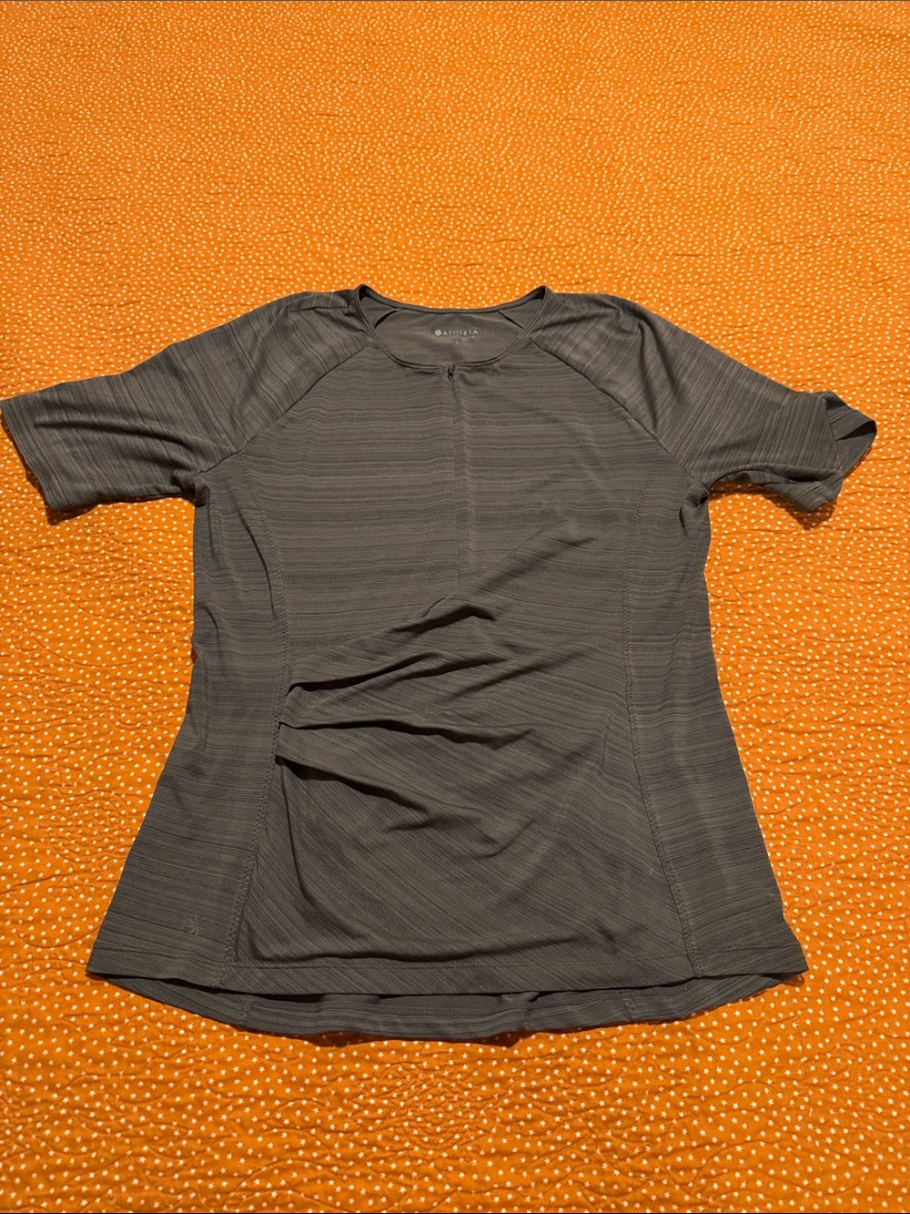 Athleta Short Sleeve Tee — Charcoal Gray - Picture 1 of 6